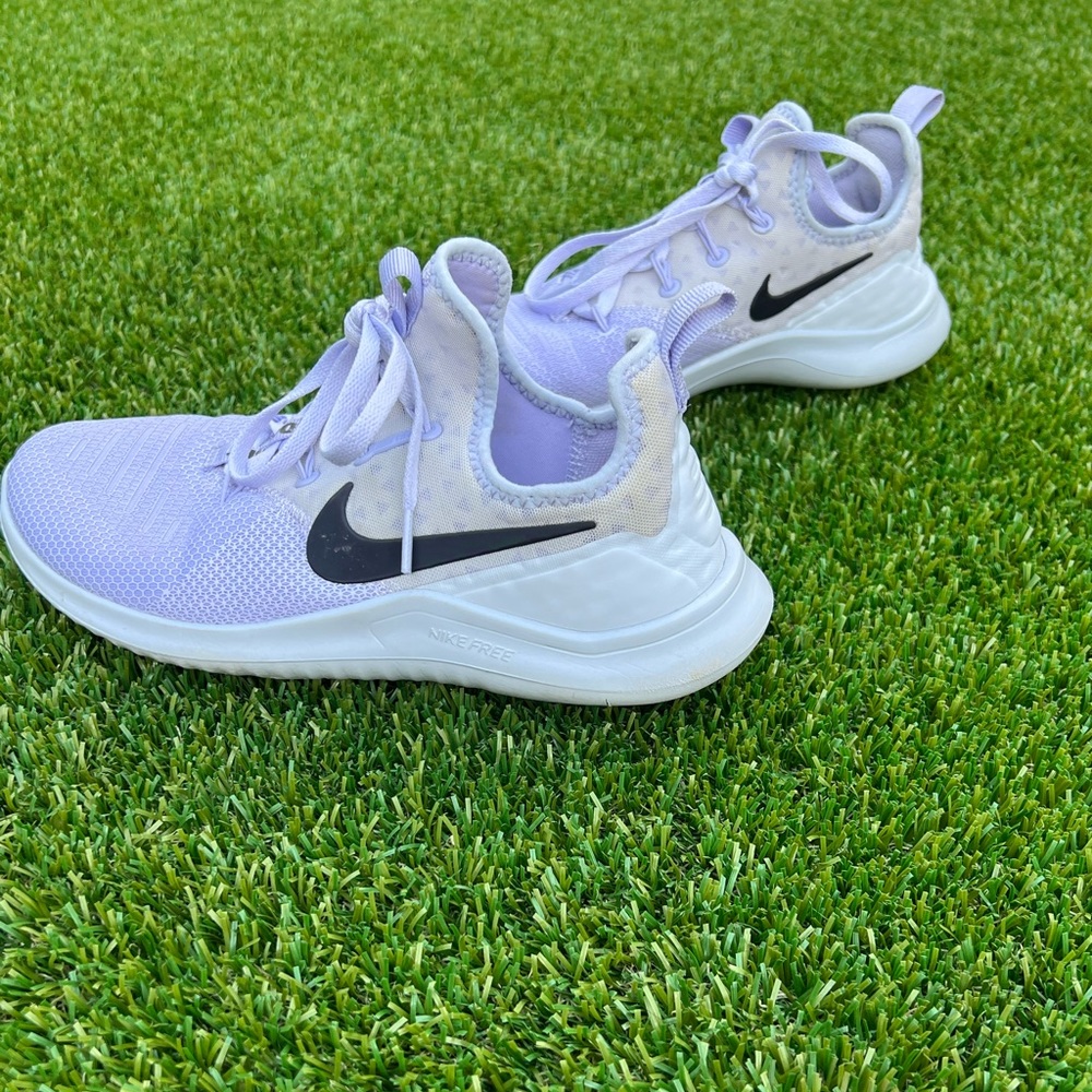 Women’s free TR 8 training shoes lavender/mist/pure/platinum/oil/grey